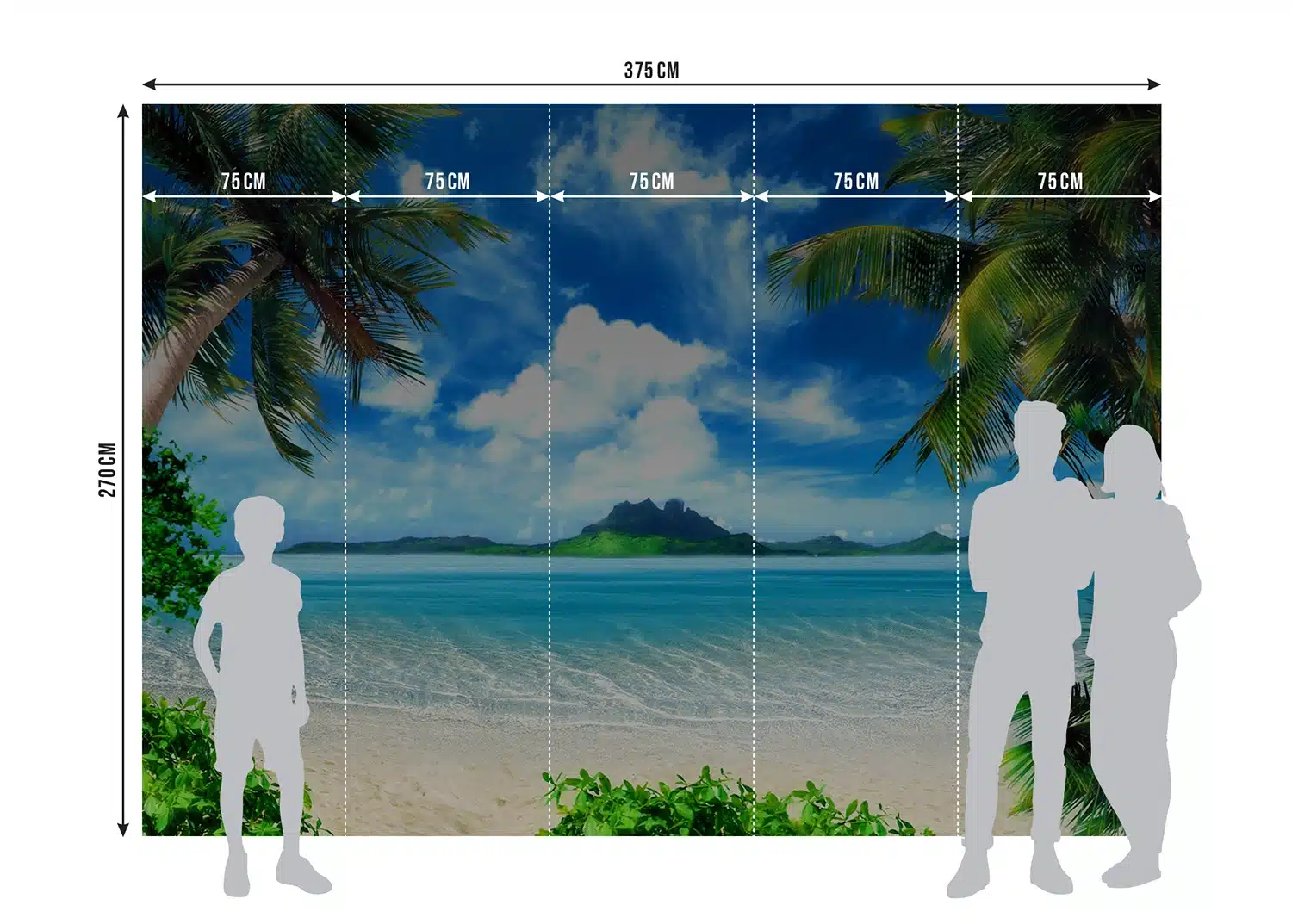 Custom Size Wall Mural Dream | Premium Non-Woven Wallpaper | FTNXXL1141 8