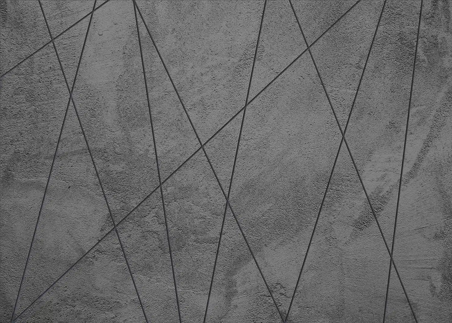 Custom Size Wall Mural Concrete Lines | Premium Non-Woven Wallpaper | FTNXXL1241