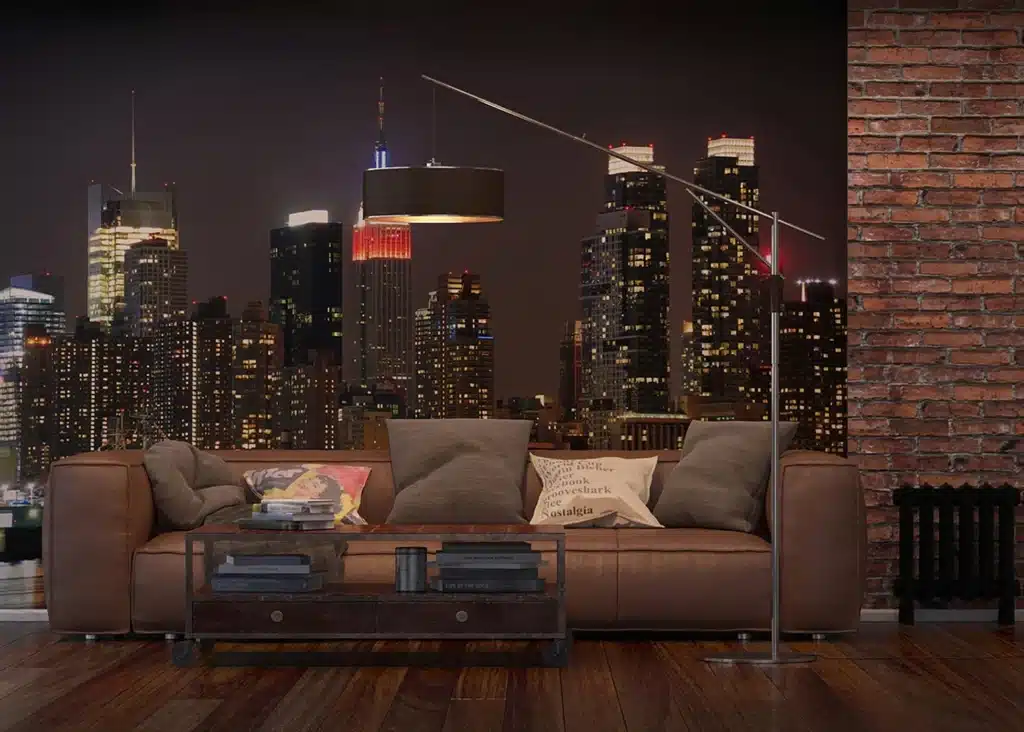 Custom Size Wall Mural Night | Premium Non-Woven Wallpaper | FTNXXL2411 2