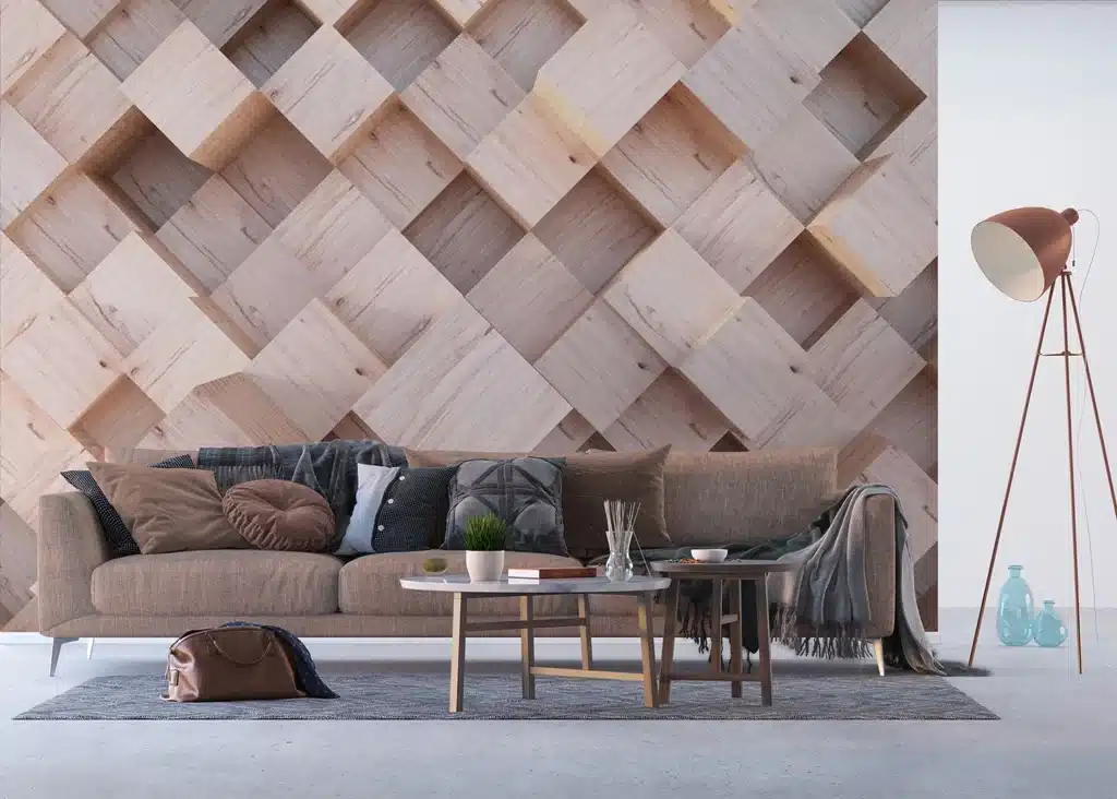 Custom Size Wall Mural Abstraction | Premium Non-Woven Wallpaper | FTNXXL2496 5