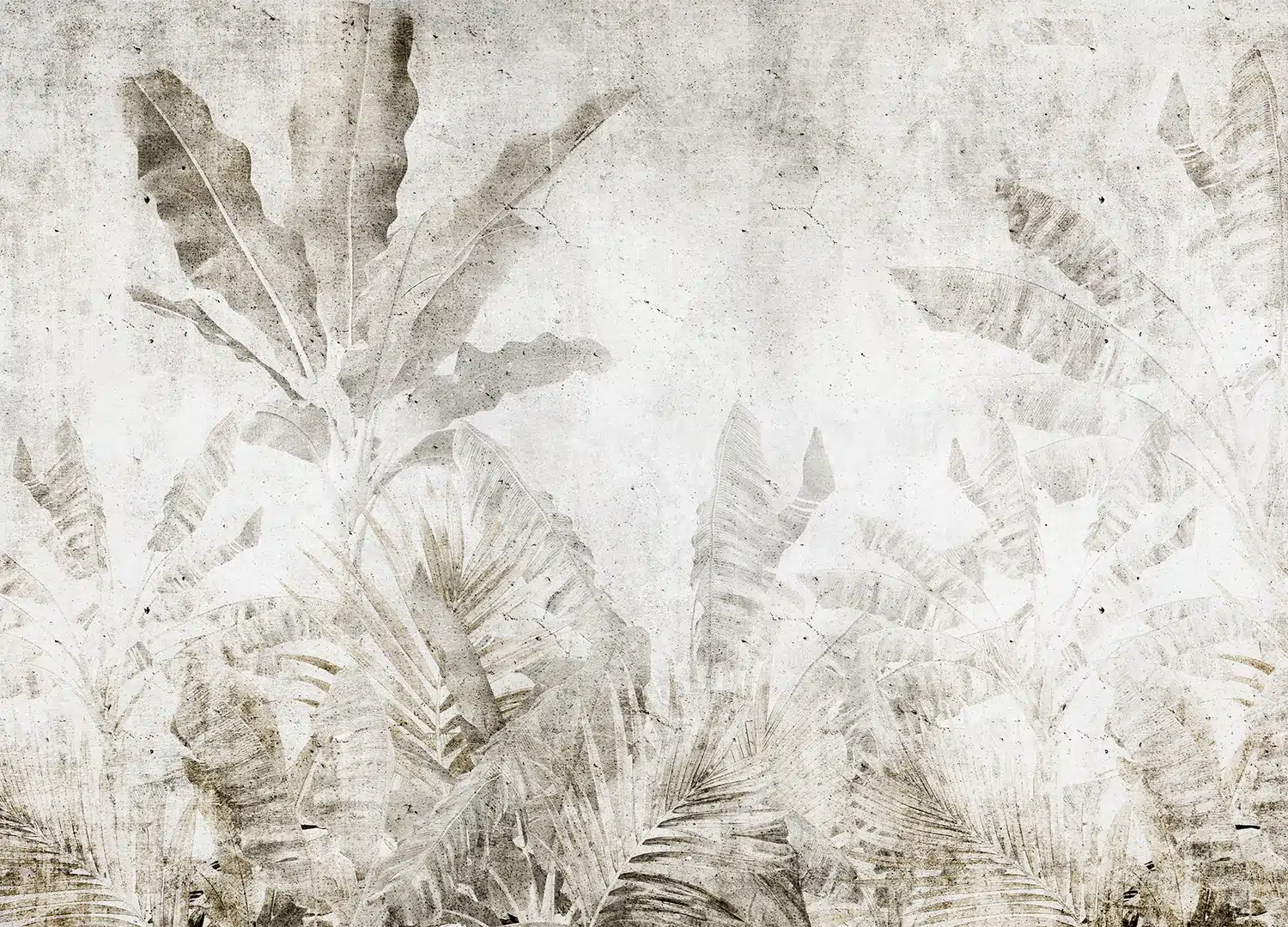Custom Size Wall Mural Leaves Prints | Premium Non-Woven Wallpaper | FT5P3071