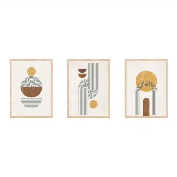 Poster Set Abstract, 3 x A3, P3 351427