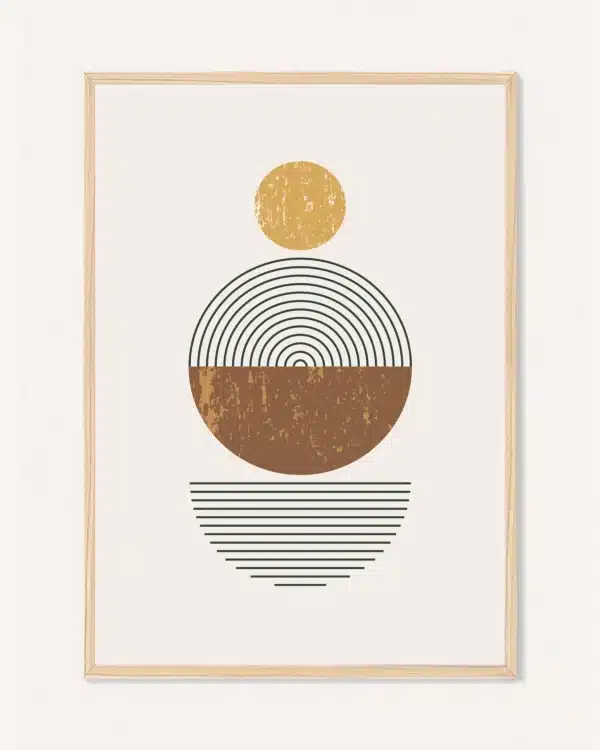 Poster Abstract Composition, 30 x 42 cm, P 351429