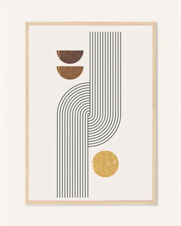 Poster Abstract Composition, 30 x 42 cm, P 351431