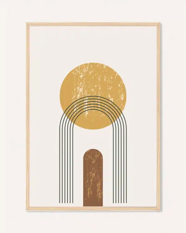 Poster Abstract Composition, 30 x 42 cm, P 351433