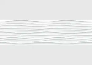 Samolepící bordura na zeď Bílá Abstrakce | 5 m x 13.8 cm | WB 8225