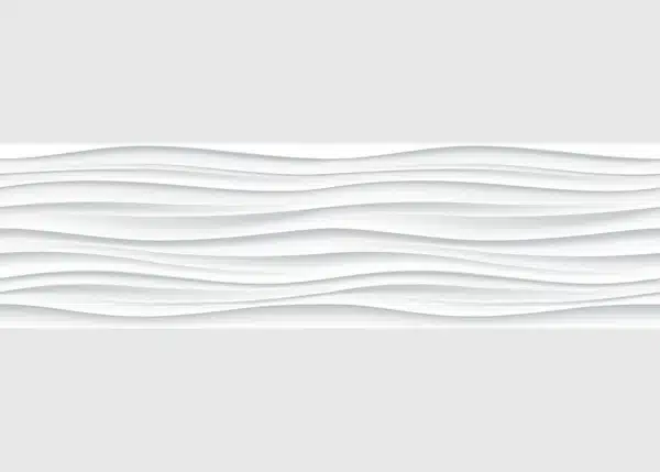 Samolepící bordura na zeď Bílá Abstrakce | 5 m x 13.8 cm | WB 8225