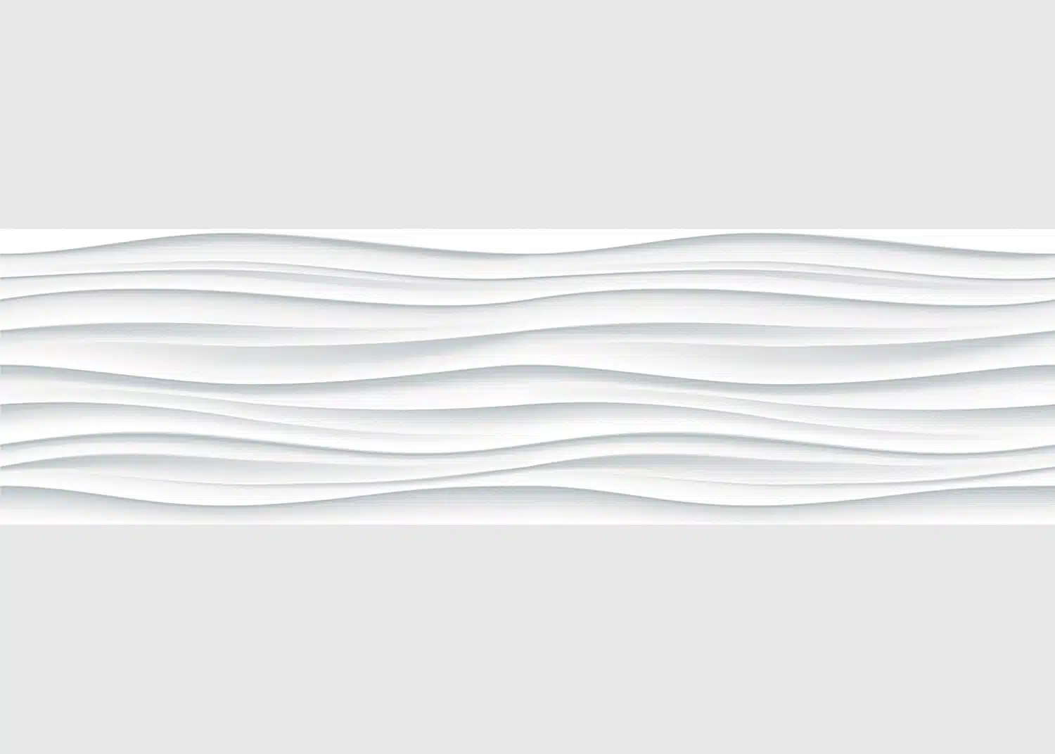 Samolepící bordura na zeď Bílá Abstrakce | 5 m x 13.8 cm | WB 8225