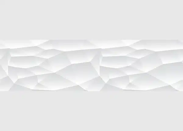 Samolepící bordura na zeď 3D Bílý Abstrakt | 5 m x 13.8 cm | WB 8233