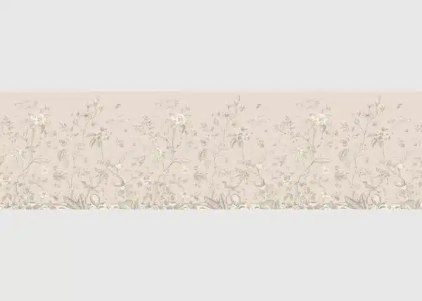 Samolepící bordura na zeď Pastelové Květy | 5 m x 13.8 cm | WB 8251