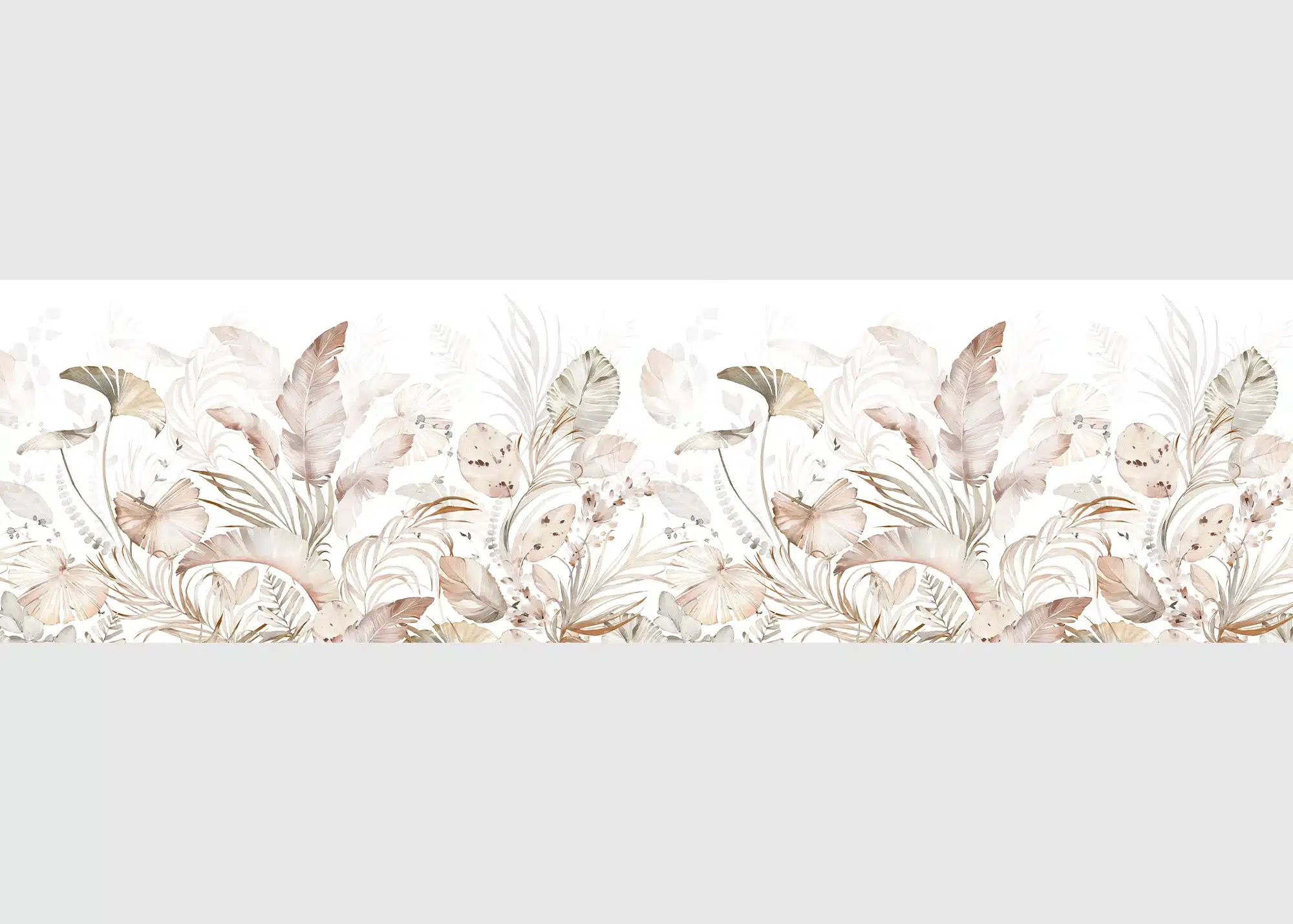 Samolepící bordura na zeď Jemné Pláně | 5 m x 13.8 cm | WB 8293